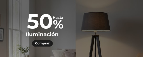 Hasta 50% - Iluminación.